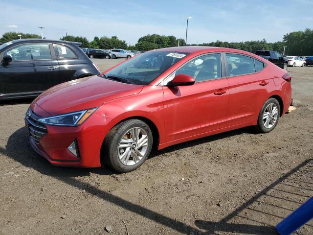 5NPD84LF3LH517057 - 2020 HYUNDAI ELANTRA SEL RED photo 1