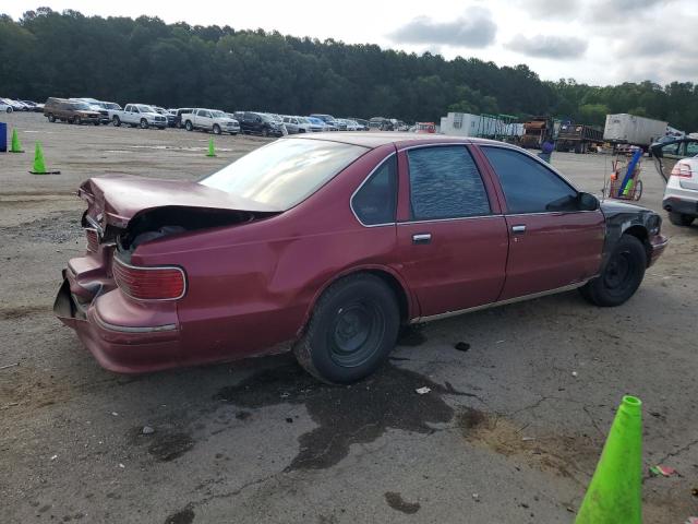 1G1BL52W3TR146108 - 1996 CHEVROLET CAPRICE CLASSIC RED photo 3