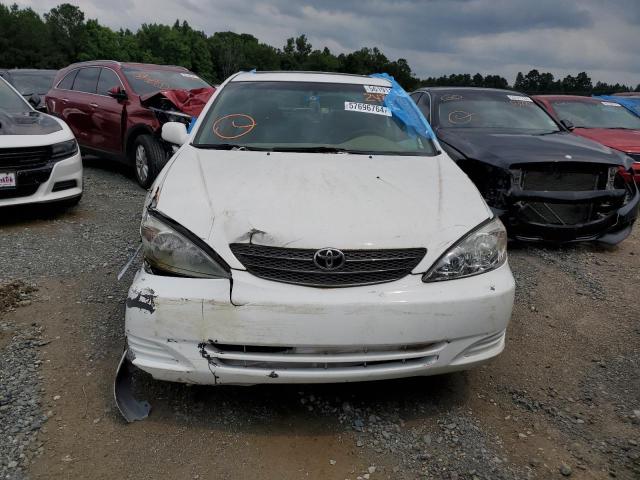 4T1BE32K73U248796 - 2003 TOYOTA CAMRY LE WHITE photo 5