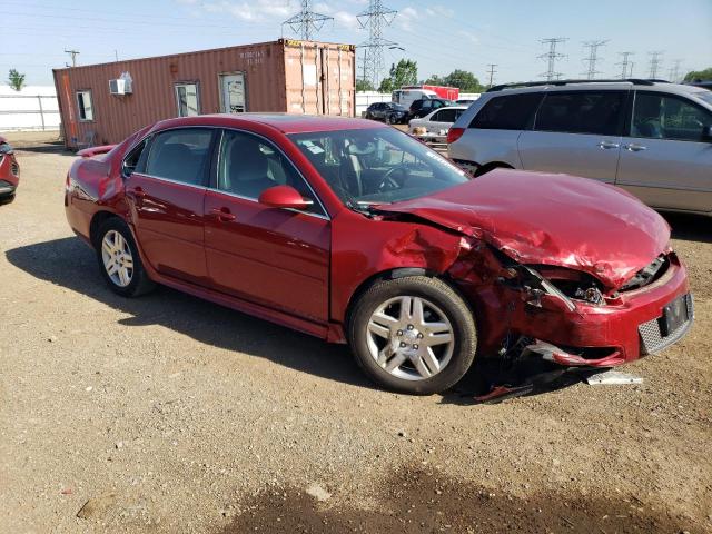 2G1WB5E37D1167835 - 2013 CHEVROLET IMPALA LT RED photo 4