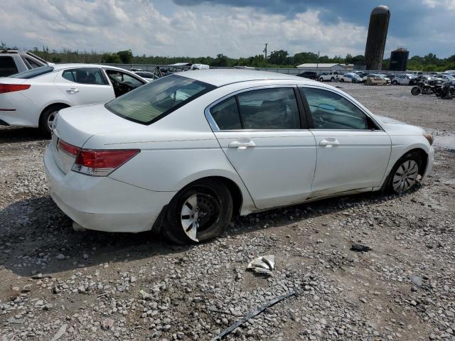 1HGCP2F30CA020352 - 2012 HONDA ACCORD LX WHITE photo 3