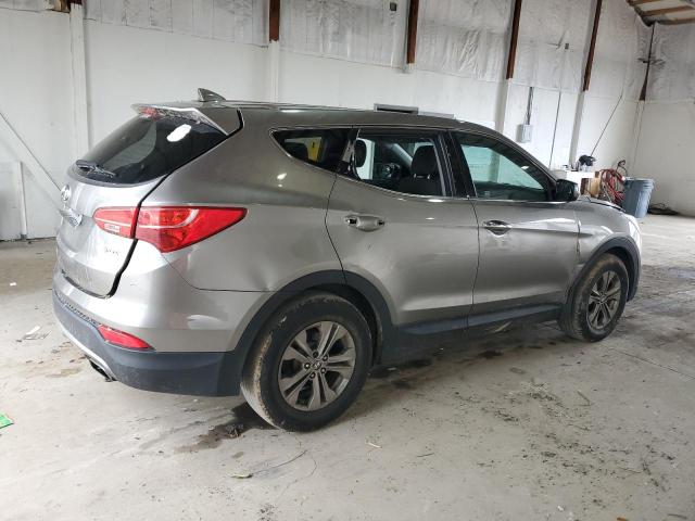 5XYZT3LB8DG059052 - 2013 HYUNDAI SANTA FE S GRAY photo 3