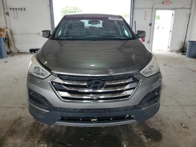 5XYZT3LB8DG059052 - 2013 HYUNDAI SANTA FE S GRAY photo 5