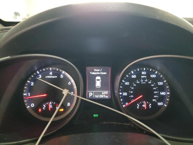 5XYZT3LB8DG059052 - 2013 HYUNDAI SANTA FE S GRAY photo 9