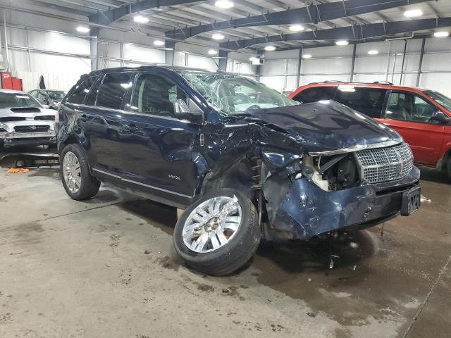 2LMDU88C08BJ41082 - 2008 LINCOLN MKX BLUE photo 4