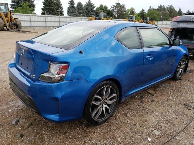 JTKJF5C72FJ003941 - 2015 TOYOTA SCION TC 蓝色 照片 3
