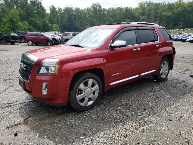 2GKFLZE38D6156068 - 2013 GMC TERRAIN DENALI RED photo 1