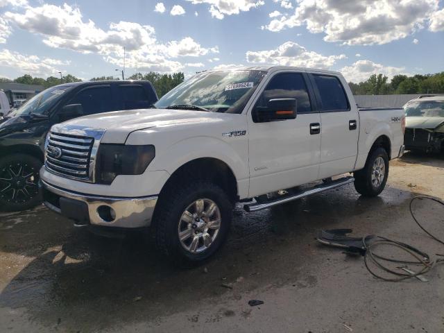 1FTFW1ET8CFA92235 - 2012 FORD F150 SUPERCREW WHITE photo 1