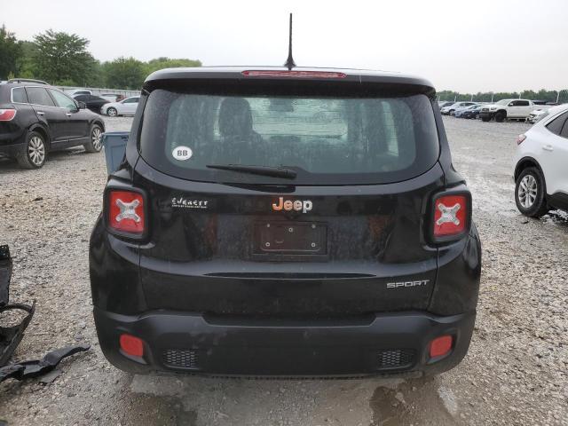 ZACCJAAB6HPF18782 - 2017 JEEP RENEGADE SPORT BLACK photo 6