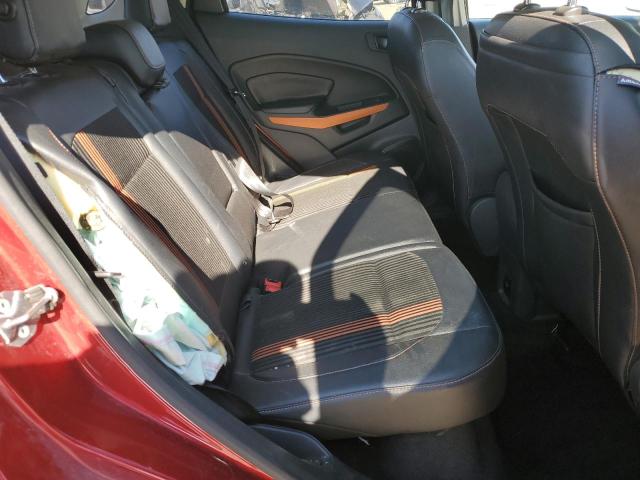 MAJ6P1CL3JC176208 - 2018 FORD ECOSPORT SES Қызыл фото 11