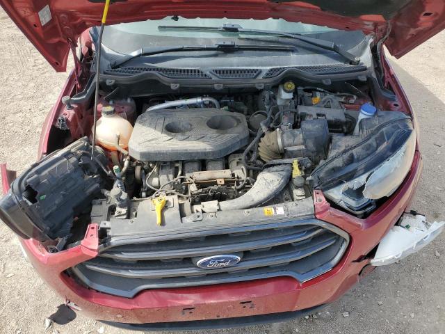 MAJ6P1CL3JC176208 - 2018 FORD ECOSPORT SES Қызыл фото 12
