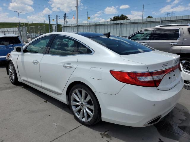 KMHFH4JG1DA316153 - 2013 HYUNDAI AZERA GLS WHITE photo 2