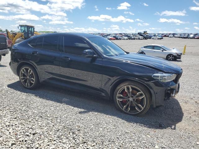 5UX2V5C02M9G87889 - 2021 BMW X4 XDRIVEM40I BLACK photo 4