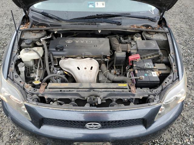 JTKDE167X80253151 - 2008 TOYOTA SCION TC GRAY photo 11