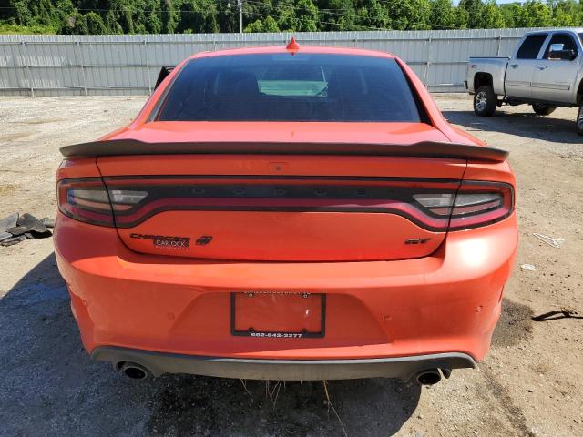 2C3CDXMG6PH541808 - 2023 DODGE CHARGER GT ORANGE photo 6