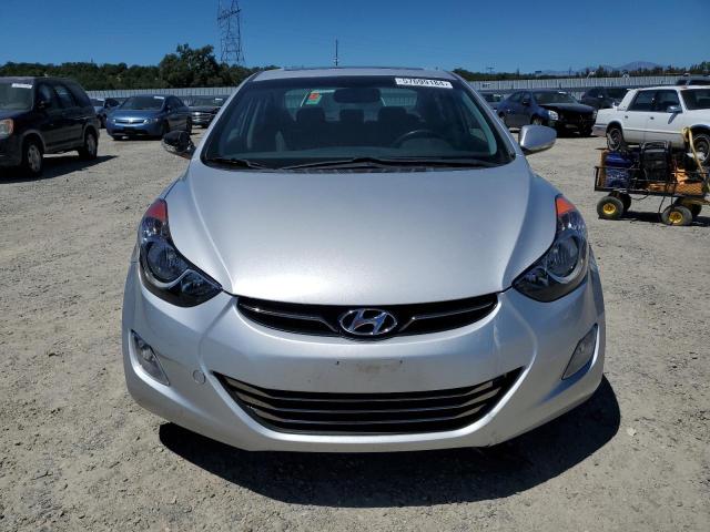 KMHDH4AEXDU525038 - 2013 HYUNDAI ELANTRA GLS SILVER photo 5