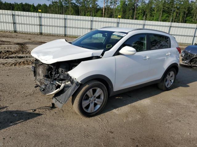 KNDPB3A24C7284514 - 2012 KIA SPORTAGE BASE WHITE photo 1