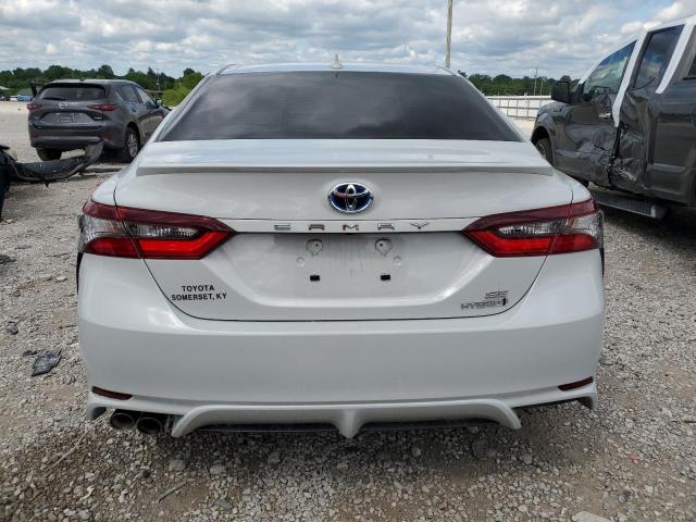 4T1G31AK8RU070701 - 2024 TOYOTA CAMRY SE NIGHT SHADE WHITE photo 6