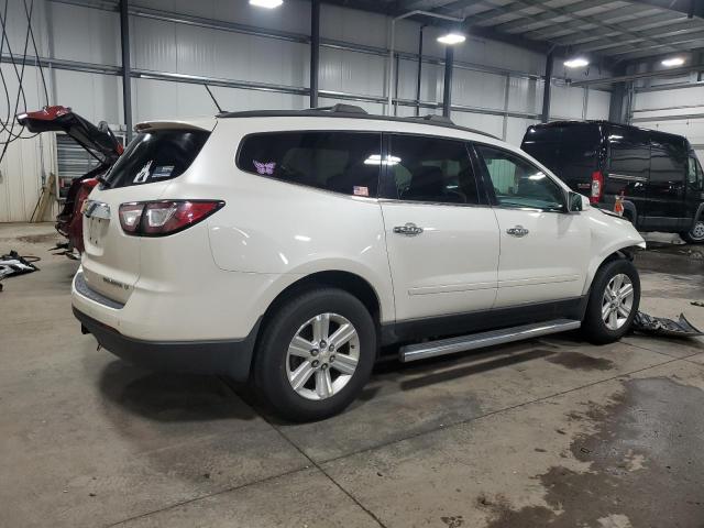 1GNKVJKD1DJ120574 - 2013 CHEVROLET TRAVERSE LT WHITE photo 3