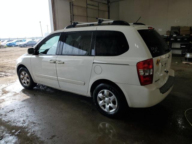 KNDMB133786264509 - 2008 KIA SEDONA WHITE photo 2