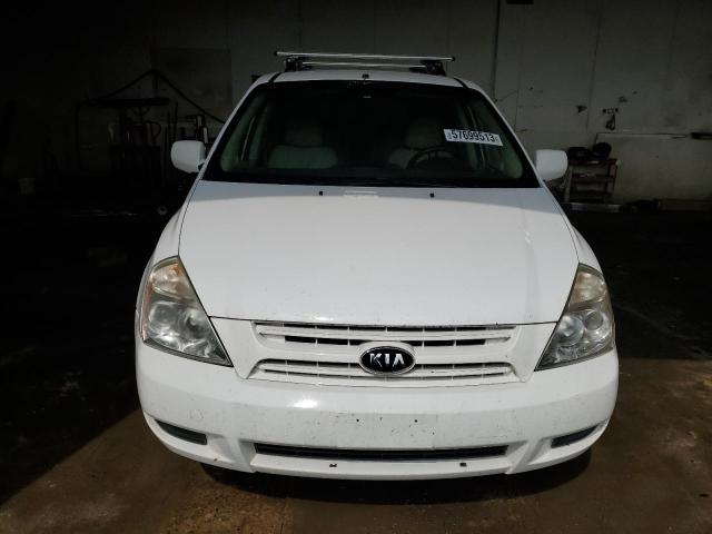 KNDMB133786264509 - 2008 KIA SEDONA WHITE photo 5