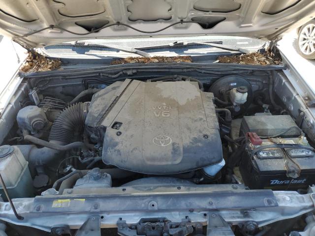 5TFJU4GN4DX034165 - 2013 TOYOTA TACOMA DOUBLE CAB PRERUNNER SILVER photo 11