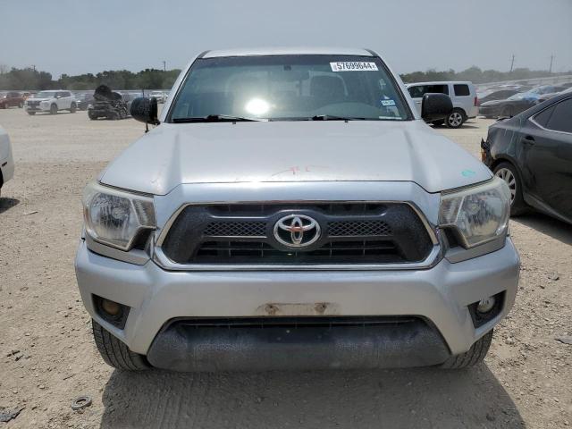 5TFJU4GN4DX034165 - 2013 TOYOTA TACOMA DOUBLE CAB PRERUNNER SILVER photo 5