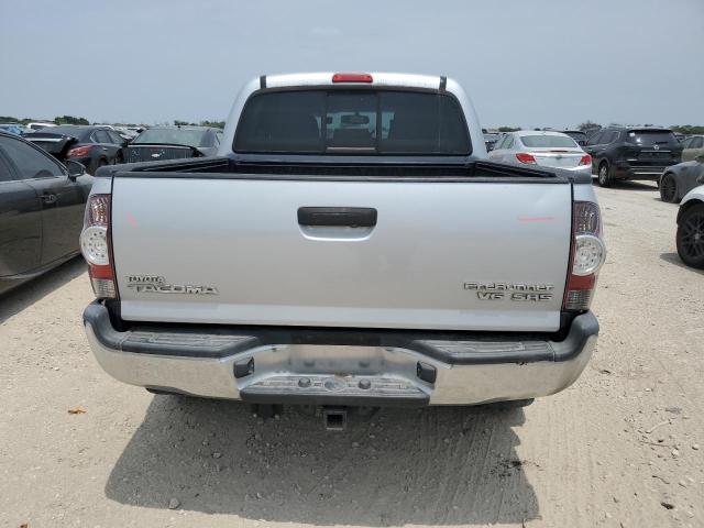 5TFJU4GN4DX034165 - 2013 TOYOTA TACOMA DOUBLE CAB PRERUNNER SILVER photo 6