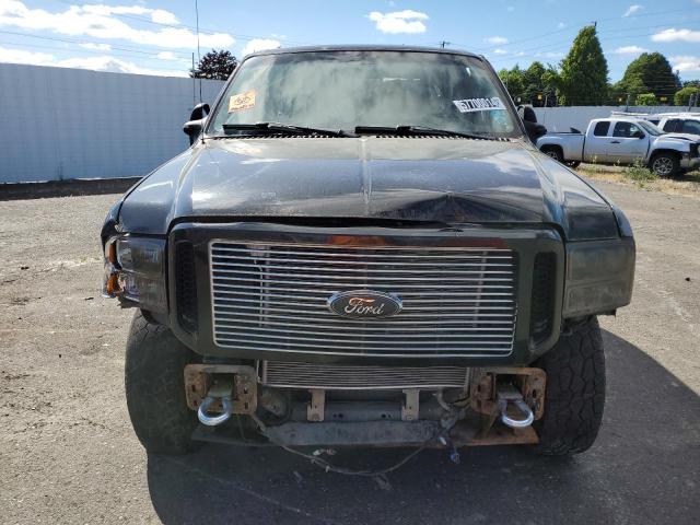 1FTWW31P67EA91035 - 2007 FORD F350 SRW SUPER DUTY BLACK photo 5