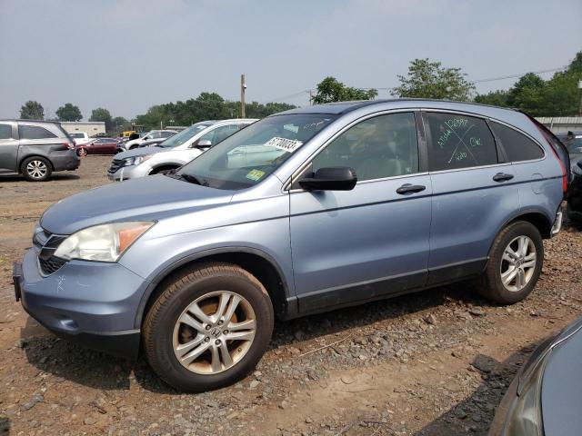 5J6RE4H55AL071642 - 2010 HONDA CR-V EX BLUE photo 1