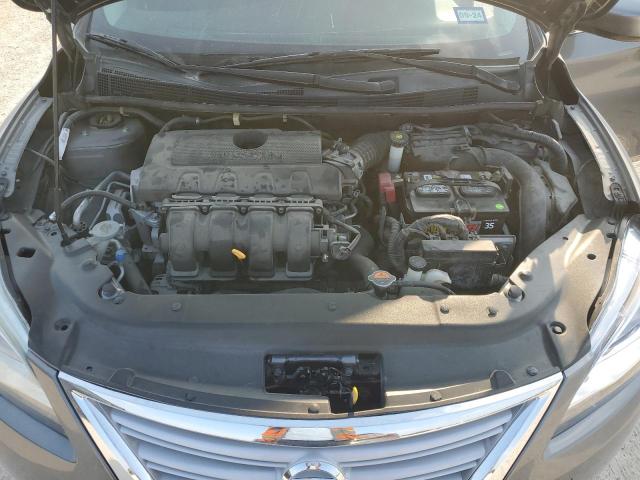 3N1AB7AP1FY334333 - 2015 NISSAN SENTRA S GRAY photo 11