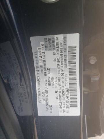 3MYDLBYV6HY173884 - 2017 TOYOTA YARIS IA BLUE photo 12