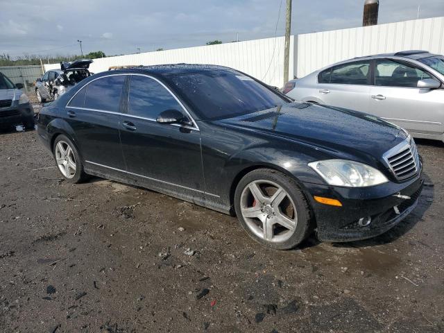 WDDNG71X27A110421 - 2007 MERCEDES-BENZ S 550 BLACK photo 4