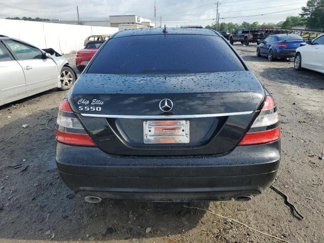 WDDNG71X27A110421 - 2007 MERCEDES-BENZ S 550 BLACK photo 6