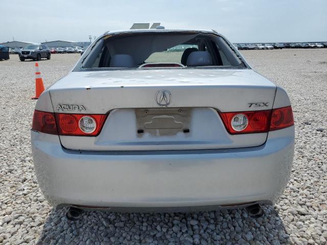 JH4CL96845C014462 - 2005 ACURA TSX SILVER photo 6