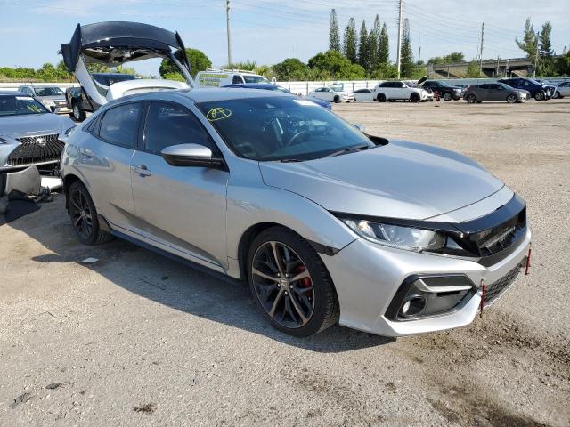 SHHFK7H41MU214263 - 2021 HONDA CIVIC SPORT 银色 照片 4