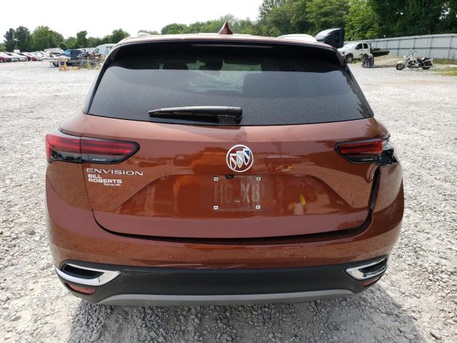 LRBFZNR45ND063578 - 2022 BUICK ENVISION ESSENCE BROWN photo 6