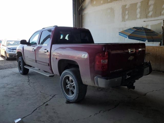 2GCEK13Y871523269 - 2007 CHEVROLET SILVERADO K1500 CREW CAB RED photo 2