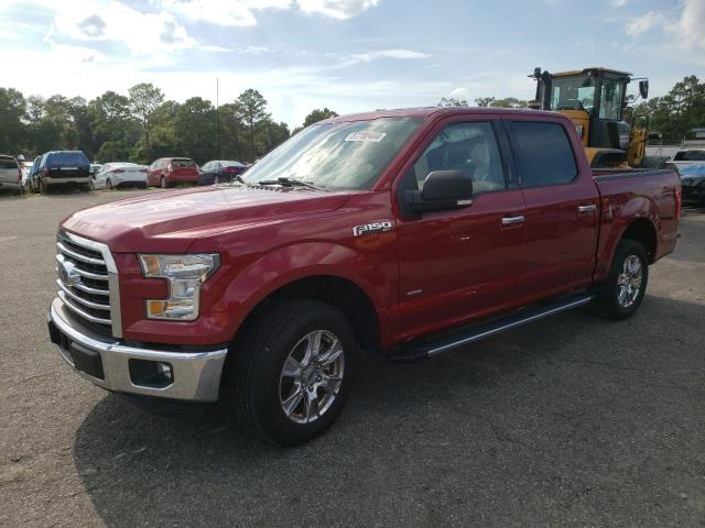 1FTEW1CP5GKF75583 - 2016 FORD F150 SUPERCREW RED photo 1