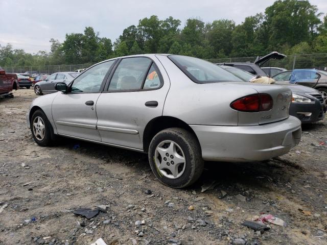 1G1JC524427106656 - 2002 CHEVROLET CAVALIER BASE SILVER photo 2