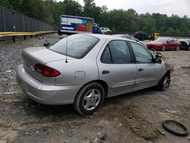 1G1JC524427106656 - 2002 CHEVROLET CAVALIER BASE SILVER photo 3