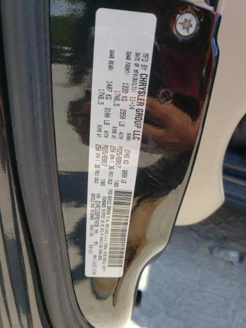 2C4RC1CG9FR574236 - 2015 CHRYSLER TOWN & COU TOURING L BLACK photo 13