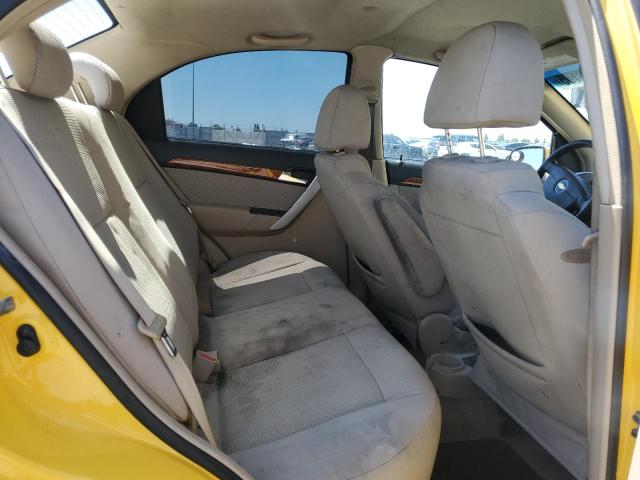 KL1TD5DE7BB118145 - 2011 CHEVROLET AVEO LS 黄色 照片 10