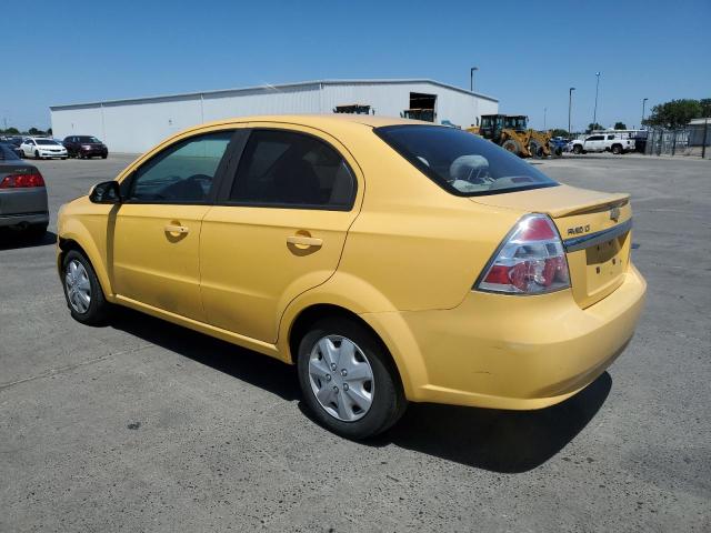 KL1TD5DE7BB118145 - 2011 CHEVROLET AVEO LS 黄色 照片 2
