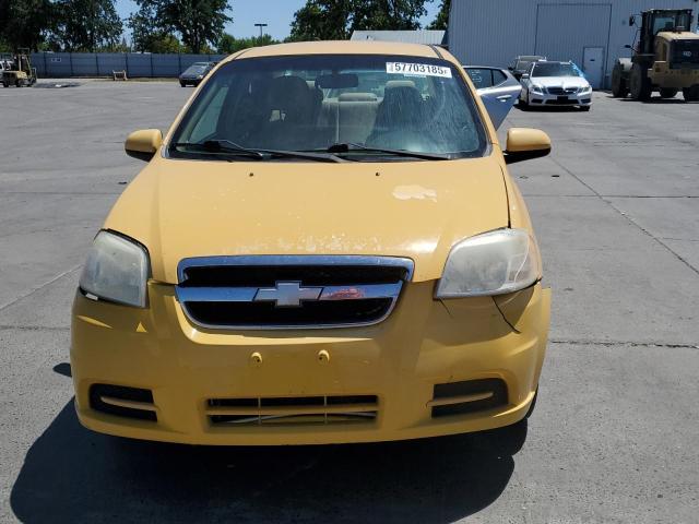 KL1TD5DE7BB118145 - 2011 CHEVROLET AVEO LS 黄色 照片 5