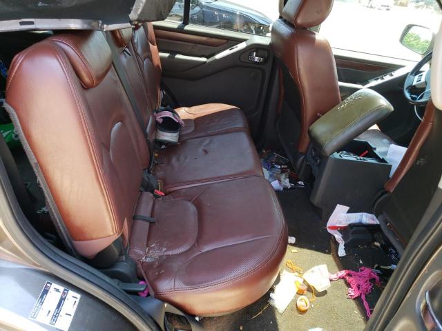 5N1BR18B08C606883 - 2008 NISSAN PATHFINDER LE BROWN photo 10