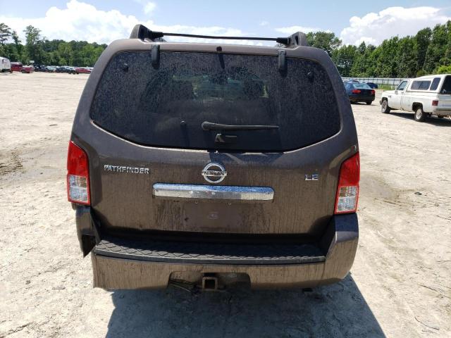 5N1BR18B08C606883 - 2008 NISSAN PATHFINDER LE BROWN photo 6
