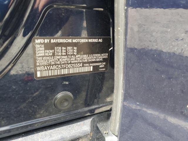 WBAYA8C57FD825554 - 2015 BMW UK I BLUE photo 12