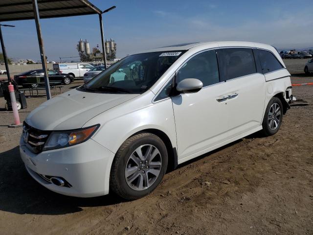 5FNRL5H98GB036402 - 2016 HONDA ODYSSEY TOURING WHITE photo 1