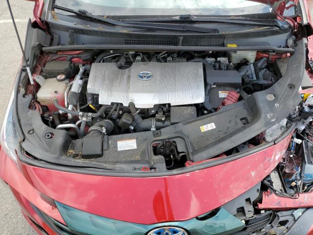 JTDKARFP7H3064139 - 2017 TOYOTA PRIUS PRIM 红色 照片 11